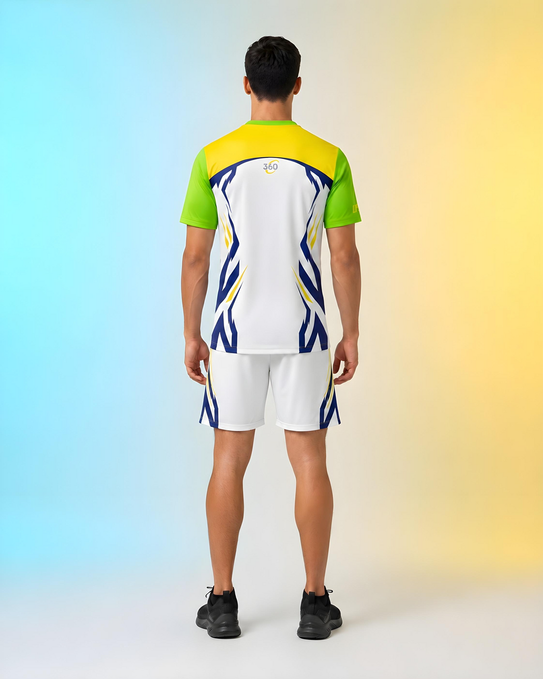 Customfit VoltEdge Dry-Fit Sports T-Shirt (CFS307)-Customfit VoltEdge Dry-Fit Sports T-Shirt (CFS307)