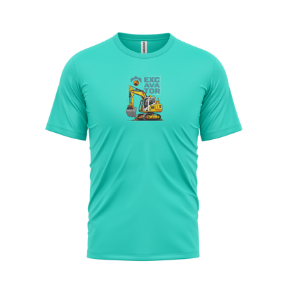 CustomFit Turquoise Dry Fit Jersey T-Shirt_Customised