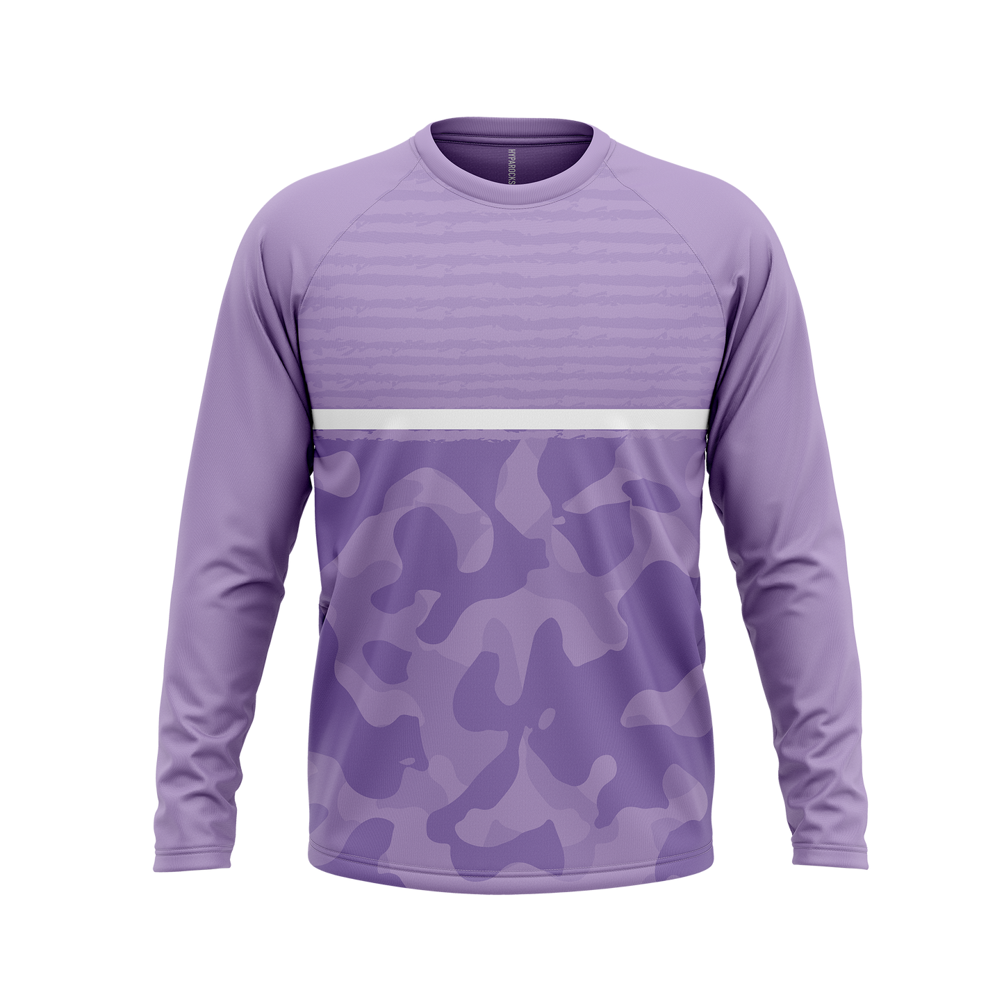 CustomFit Violet Dry Fit Jersey T-Shirt_Customised