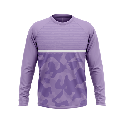 CustomFit Violet Dry Fit Jersey T-Shirt_Customised