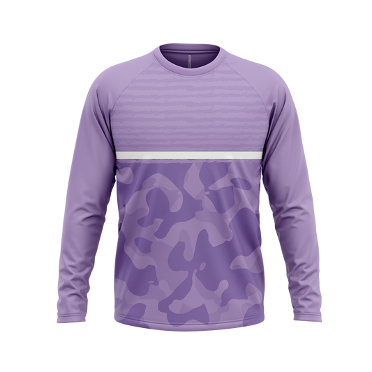 CustomFit Violet Dry Fit Jersey T-Shirt_Customised