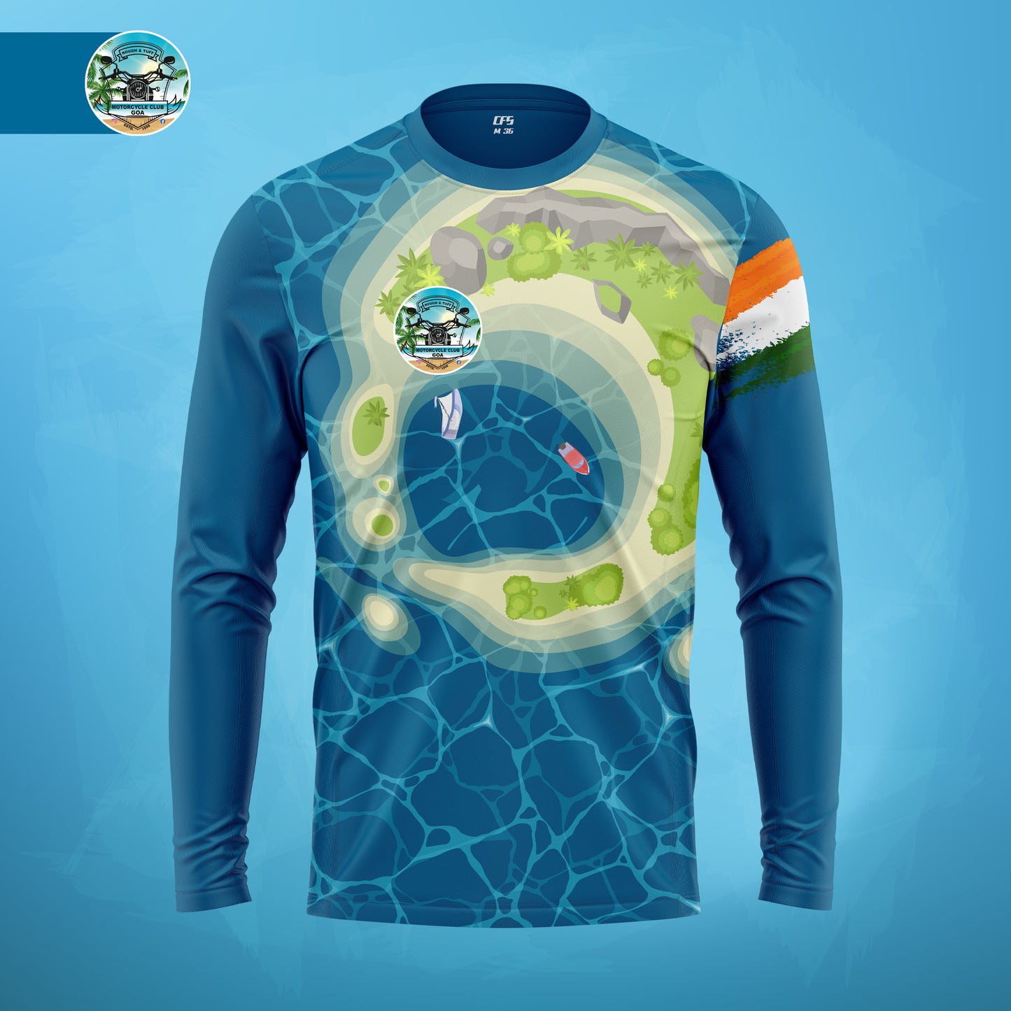 ROUGH & TUFF MOTORCYCLE CLUB GOA (PACK OF 4 JERSEY)