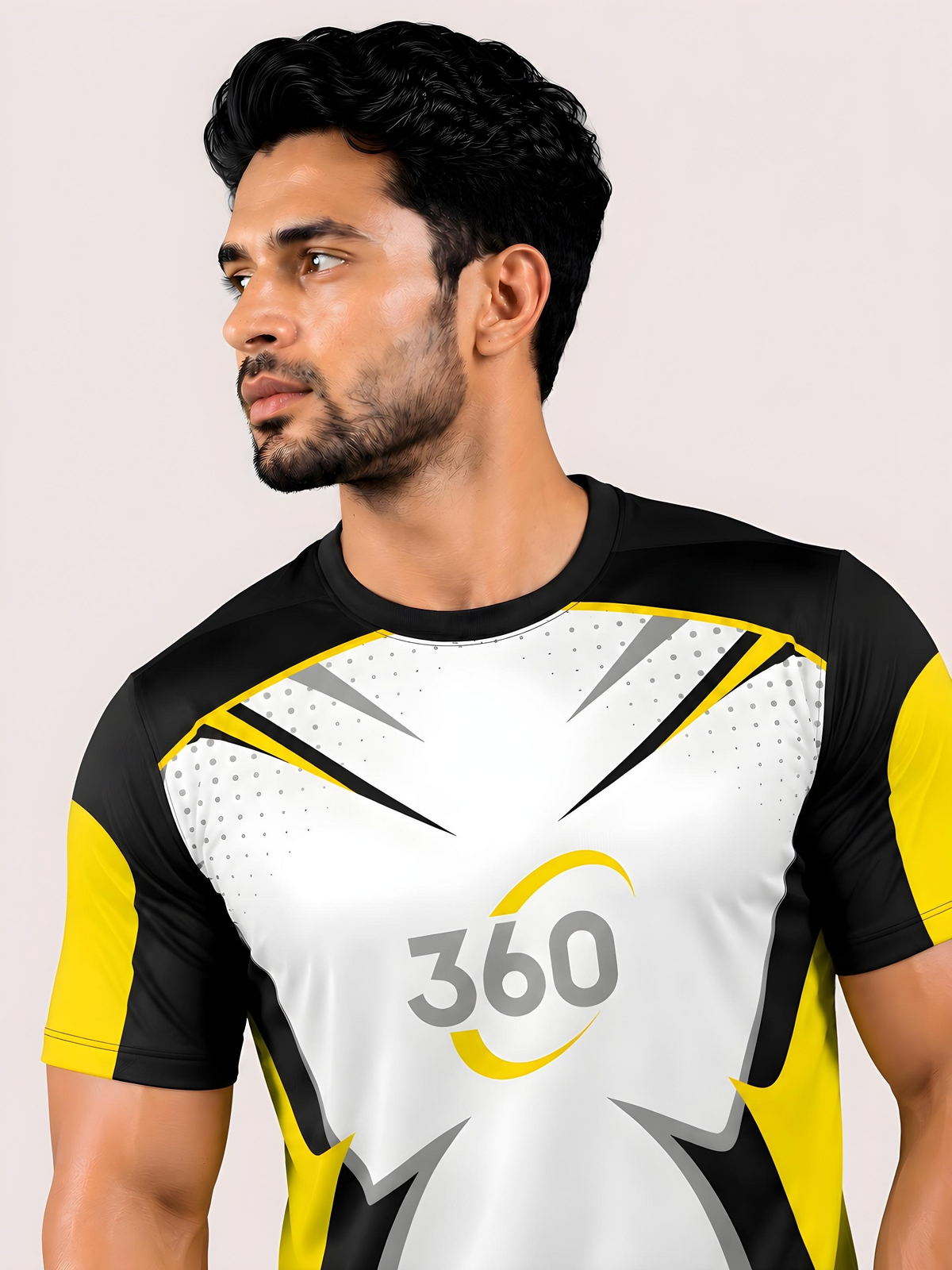 Customfit 360 Men’s Sports Jersey (CFS105)-Customfit 360 Men’s Sports Jersey (CFS105)