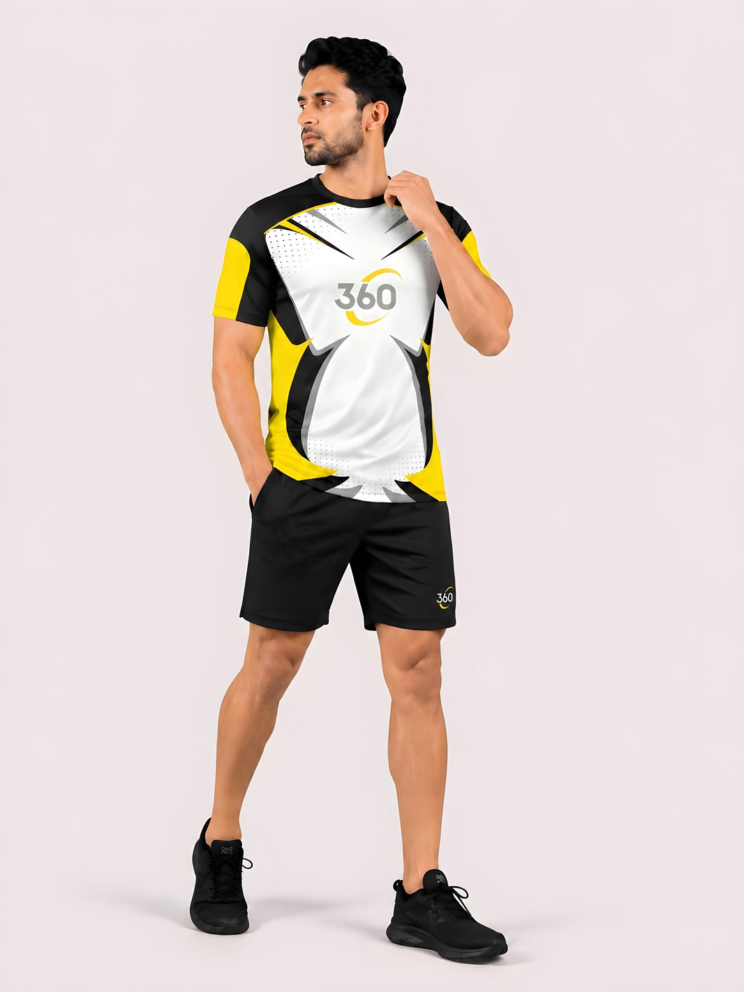 Customfit 360 Men’s Sports Jersey (CFS105)-Customfit 360 Men’s Sports Jersey (CFS105)