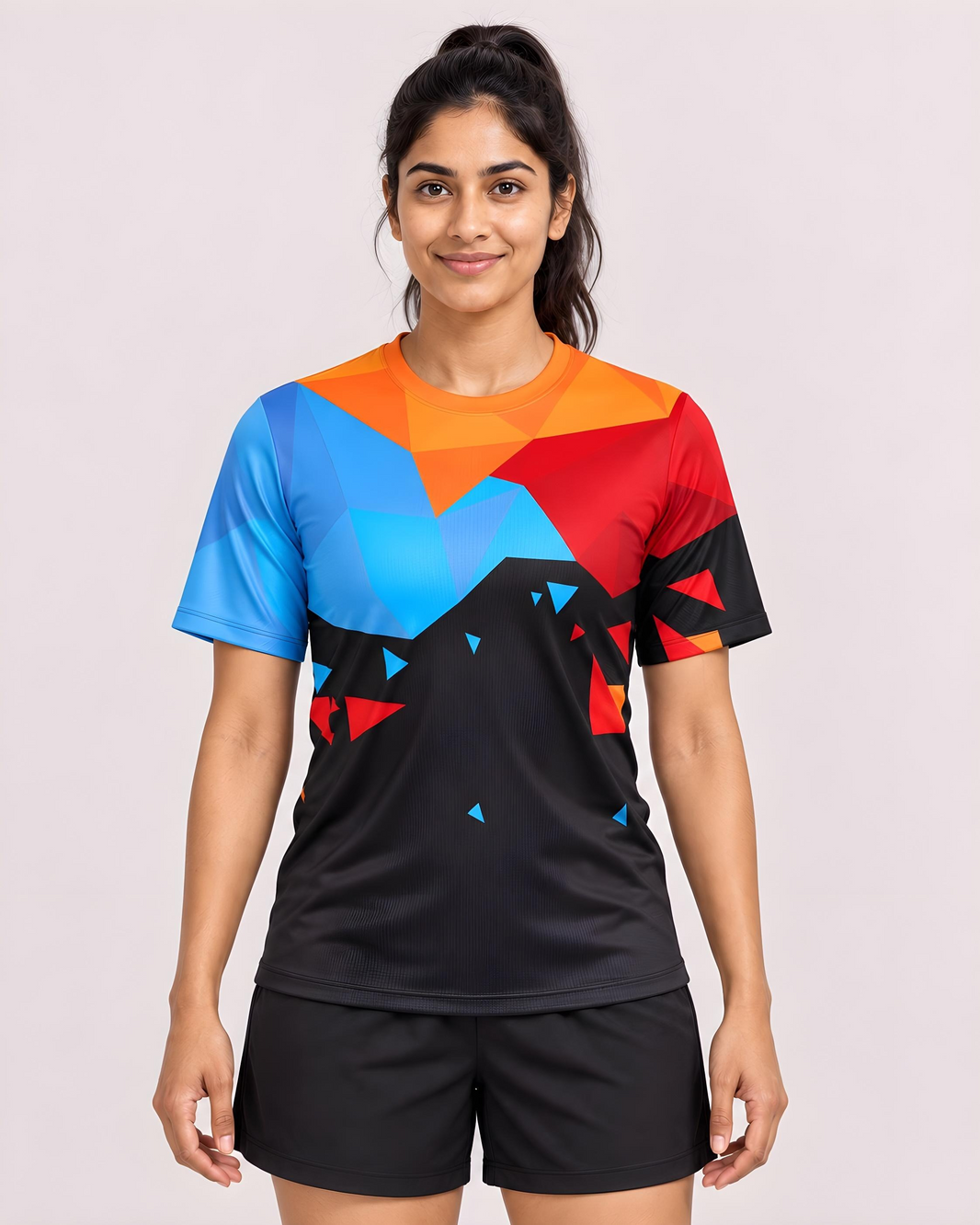 Customfit Prism Motion Women’s Sports Jersey (CFS332)-Customfit Prism Motion Women’s Sports Jersey (CFS332)