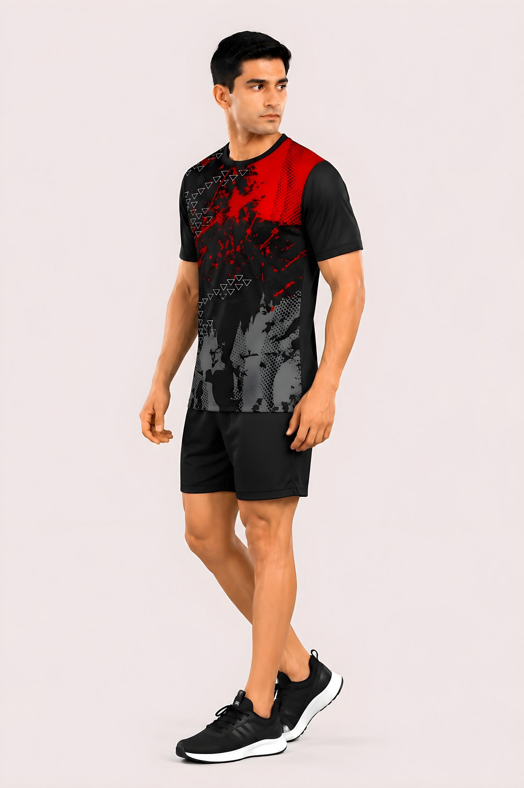 Customfit Crimson Strike Men’s Sports Jersey (CFS561)-Customfit Crimson Strike Men’s Sports Jersey (CFS561)